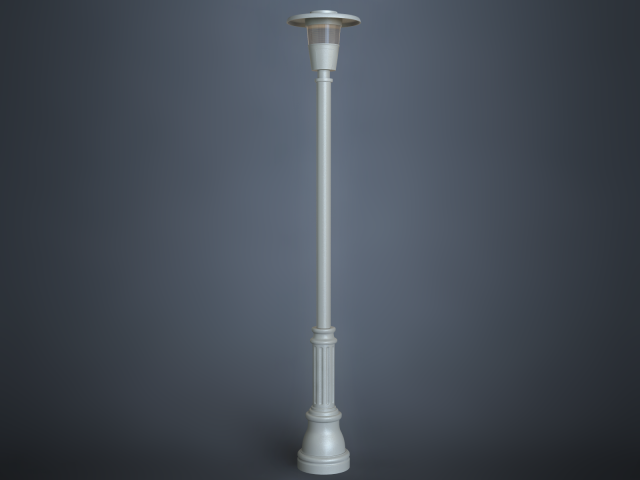 street lamp ael contempo 3D Model .c4d .max .obj .3ds .fbx .stl .blend 
