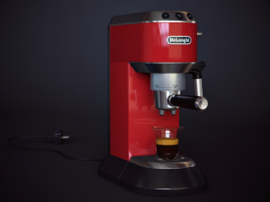 coffee maker delonghi ec 680 3D 模型