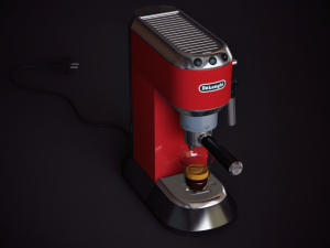 coffee maker delonghi ec 680 3D 模型
