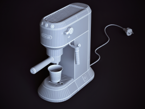 coffee maker delonghi ec 680 3D 模型