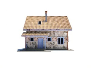 abandoned house 3D Model