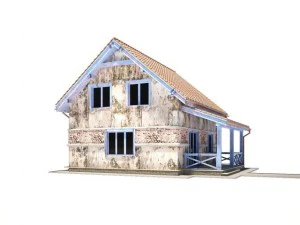 abandoned house 3D Model