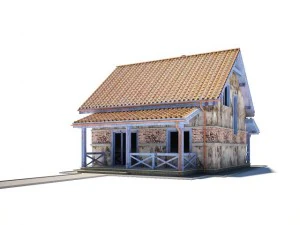 abandoned house 3D Model