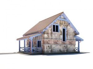 abandoned house 3D Модель