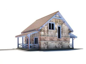 abandoned house 3D Model