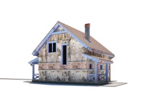 abandoned house 3D Модель