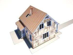 abandoned house 3D Model
