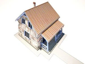 abandoned house 3D Model