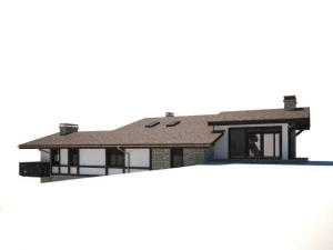 cottage house 3D Model