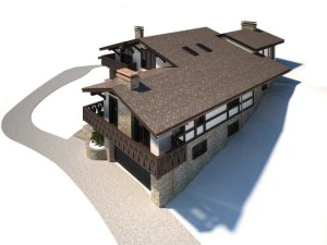 cottage house 3D Model