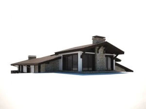 cottage house 3D Model