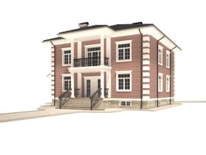 cottage house 3Dモデル