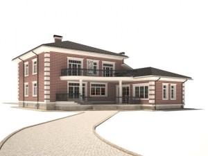 cottage house 3Dモデル