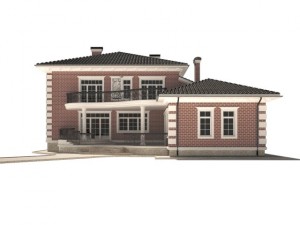 cottage house 3Dモデル