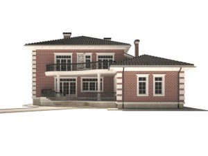 cottage house 3D Model