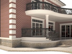 cottage house 3Dモデル