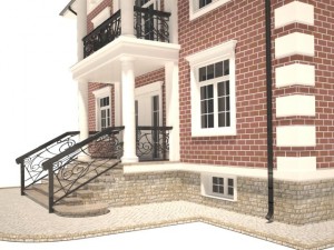 cottage house 3Dモデル