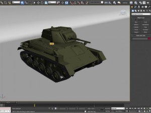 t 80 tank 3D Model