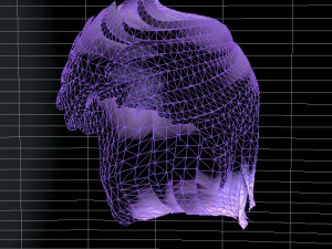 set male hairstyle 5 types 3D Model