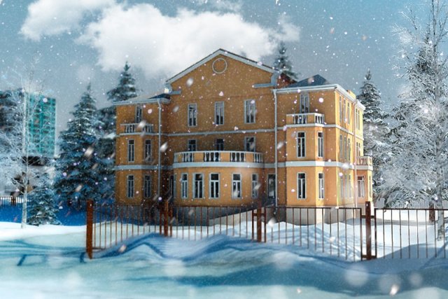 lyceum Modèle 3D .c4d .max .obj .3ds .fbx .stl .blend 