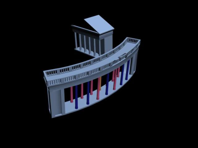 hram 3D Model .c4d .max .obj .3ds .fbx .stl .blend 