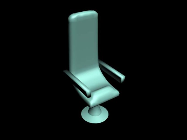 chair 3D Model .c4d .max .obj .3ds .fbx .stl .blend 