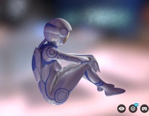 gerl space 3D Model .c4d .max .obj .3ds .fbx .stl .blend 