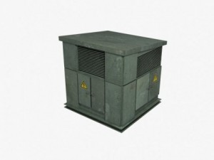 transformator cabin Model 3D