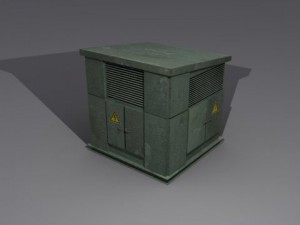 transformator cabin 3D Модель