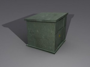 transformator cabin 3D Модель