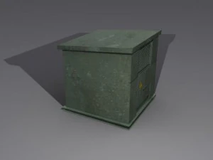 transformator cabin 3D Model