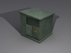 transformator cabin 3D Модель