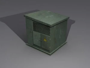 transformator cabin 3D Model
