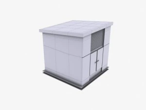 transformator cabin 3D Model