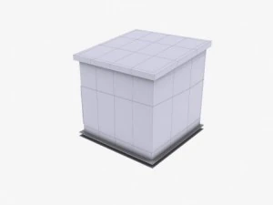 transformator cabin 3D Model