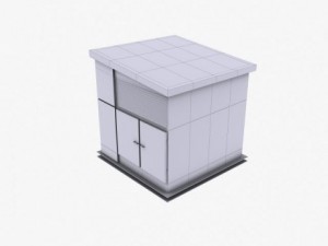 transformator cabin 3D Модель