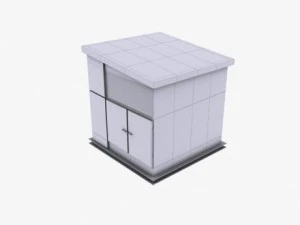 transformator cabin 3D Model
