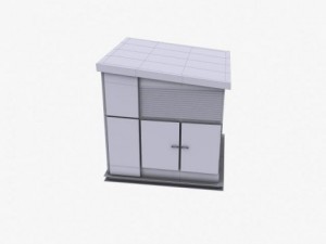transformator cabin 3D Модель