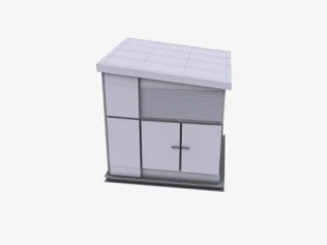 transformator cabin 3D Model