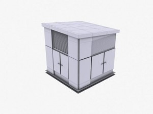 transformator cabin 3D Модель