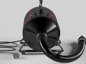 風水コンプレッサー 3Dモデル