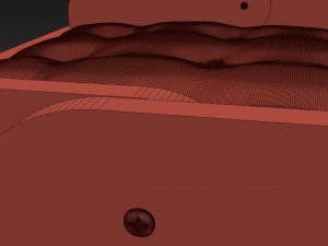 chest of drawers with changing table 3Dモデル