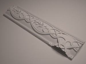seamless pattern 3D-Druckmodell