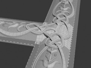 seamless pattern 3D-Druckmodell