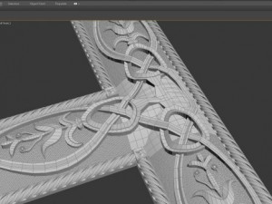 seamless pattern 3D-Druckmodell