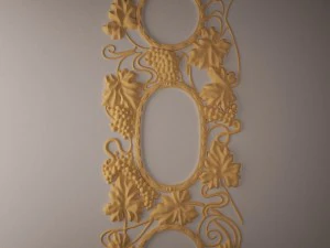 grapes decor 3D Print Model