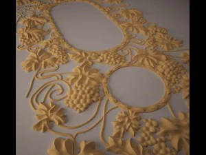 grapes decor 3D Print Model