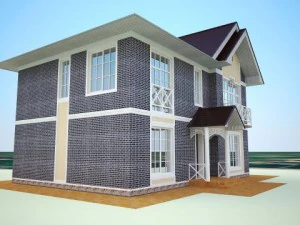 photorealistic house 3D Model