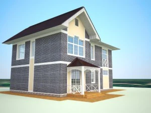photorealistic house 3D Model