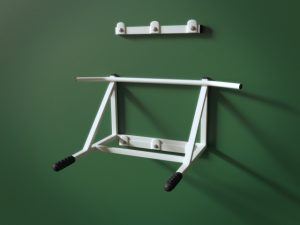 pullup bar and pushup sticks 3D Model